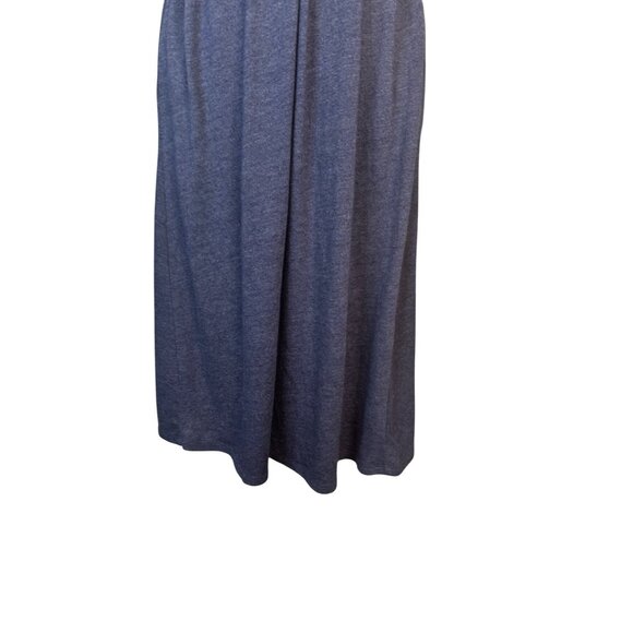 Chasor XS Navy Blue Sleeveless Midi Dress Adjustable Spaghetti Straps - Picture 7 of 16